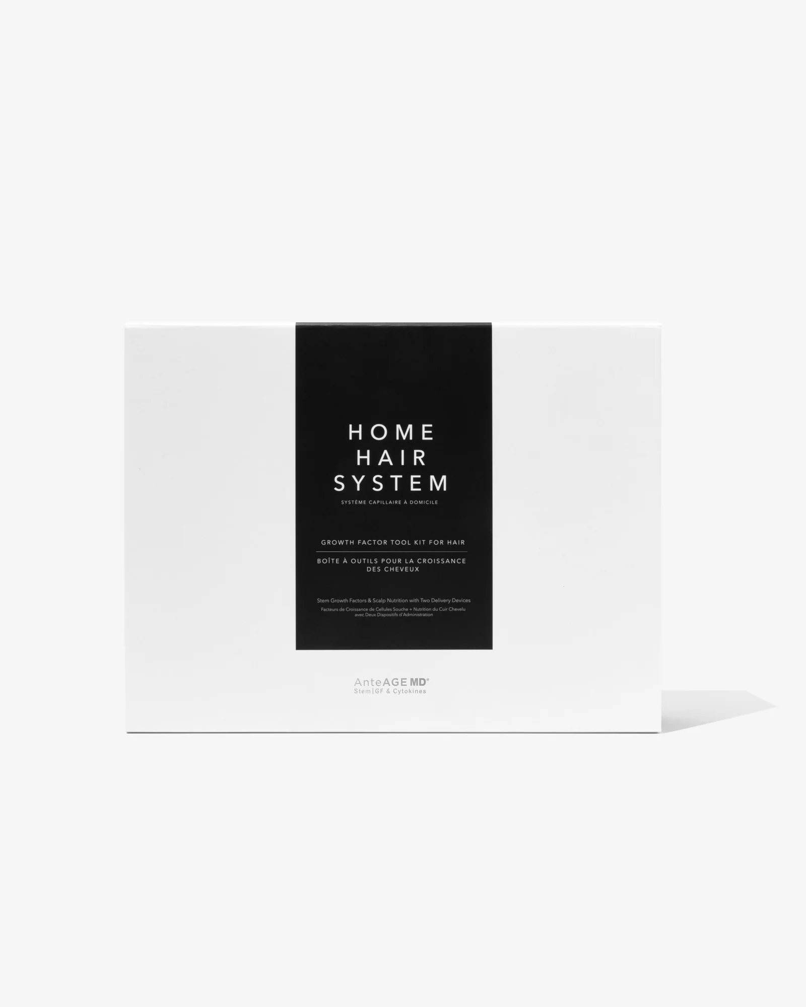 AnteAGE MD Home Hair System Growth Factor Tool Kit for Hair